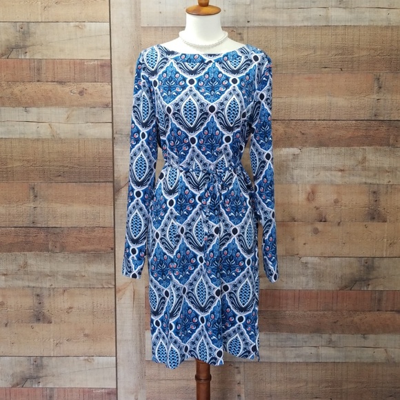 Loft patterned dress - Picture 1 of 7
